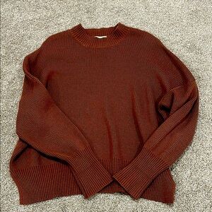 Mock neck sweater